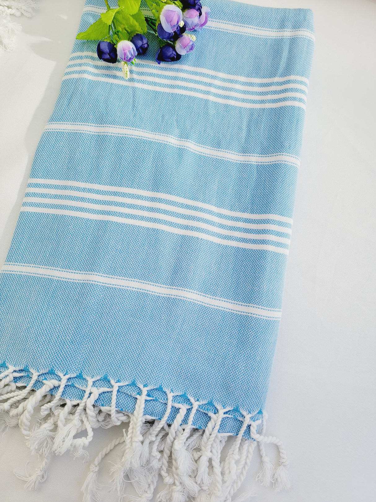 Easy carry Quick Dry Towel 70x36 - Blue from EBRU Home