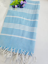 Easy carry Quick Dry Towel 70x36 - Blue from EBRU Home