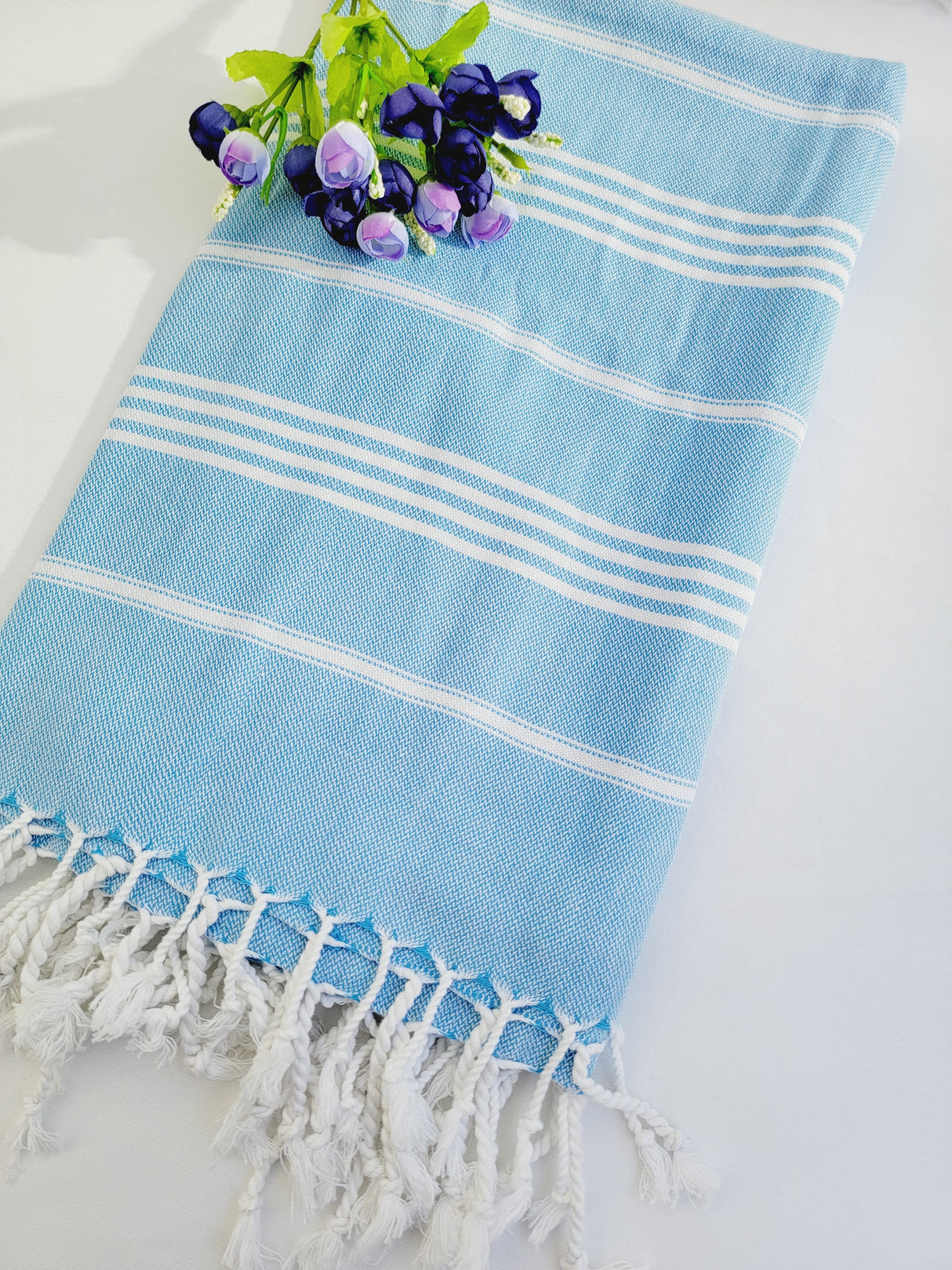 Easy carry Quick Dry Towel 70x36 - Blue from EBRU Home