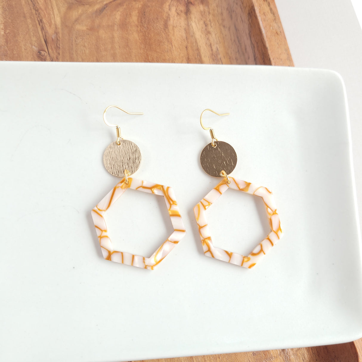 Lennox Earrings - Pumpkin Spice from Spiffy & Splendid