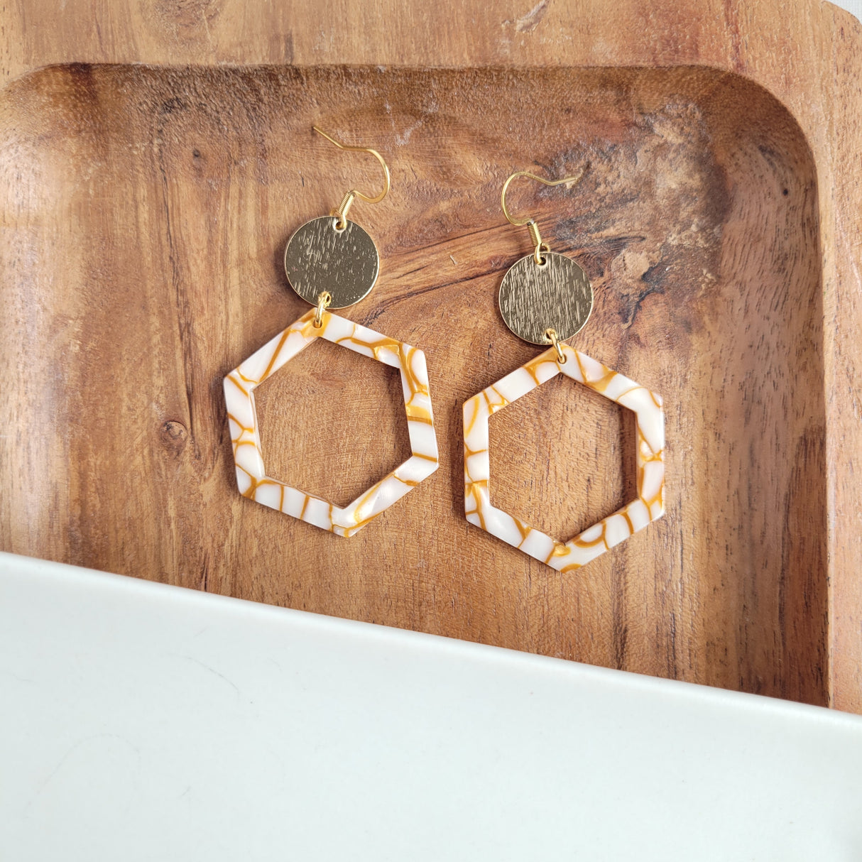 Lennox Earrings - Pumpkin Spice from Spiffy & Splendid