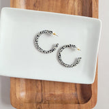 Camy Hoops - Black Dot from Spiffy & Splendid