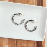 Camy Hoops - Black Dot from Spiffy & Splendid