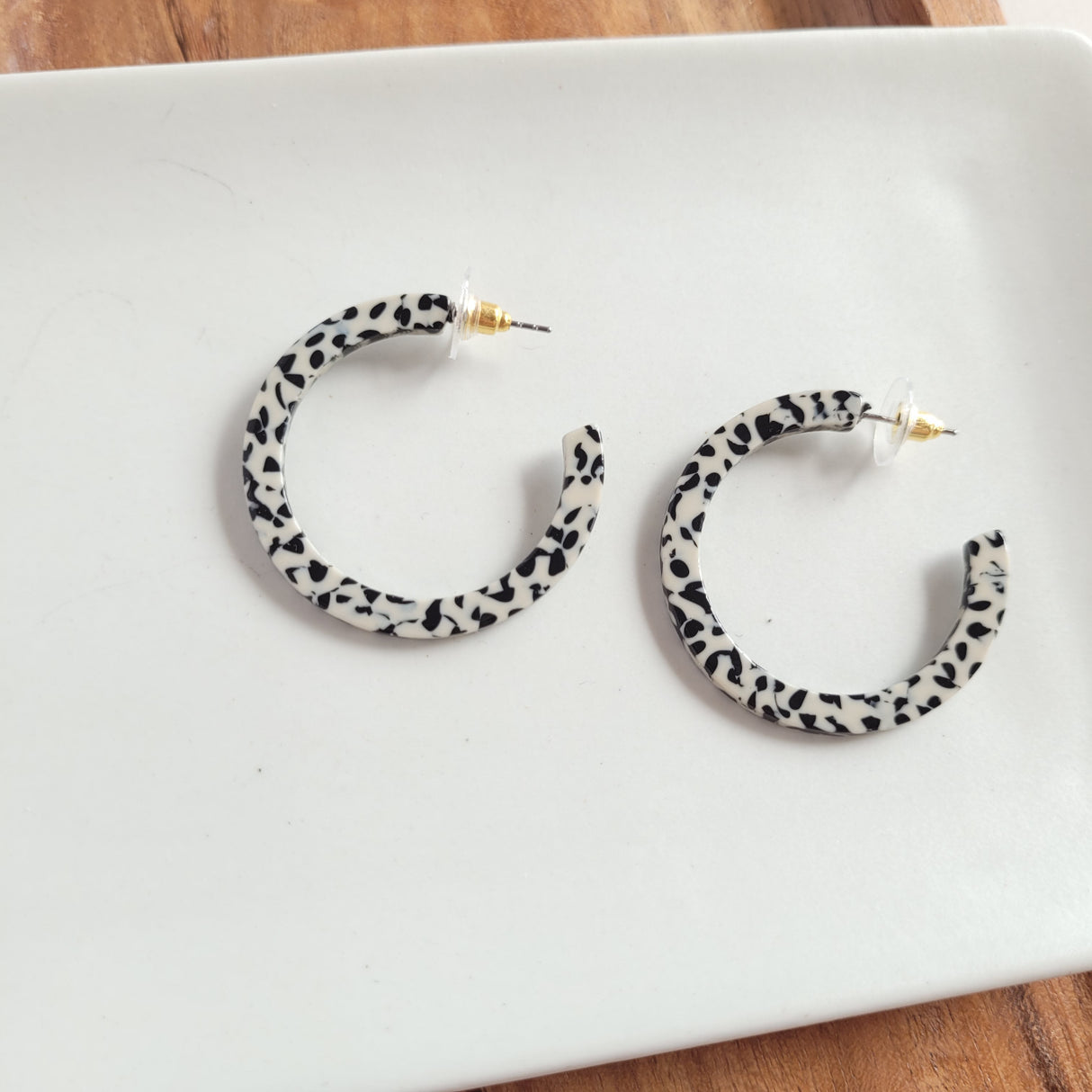 Camy Hoops - Black Dot from Spiffy & Splendid