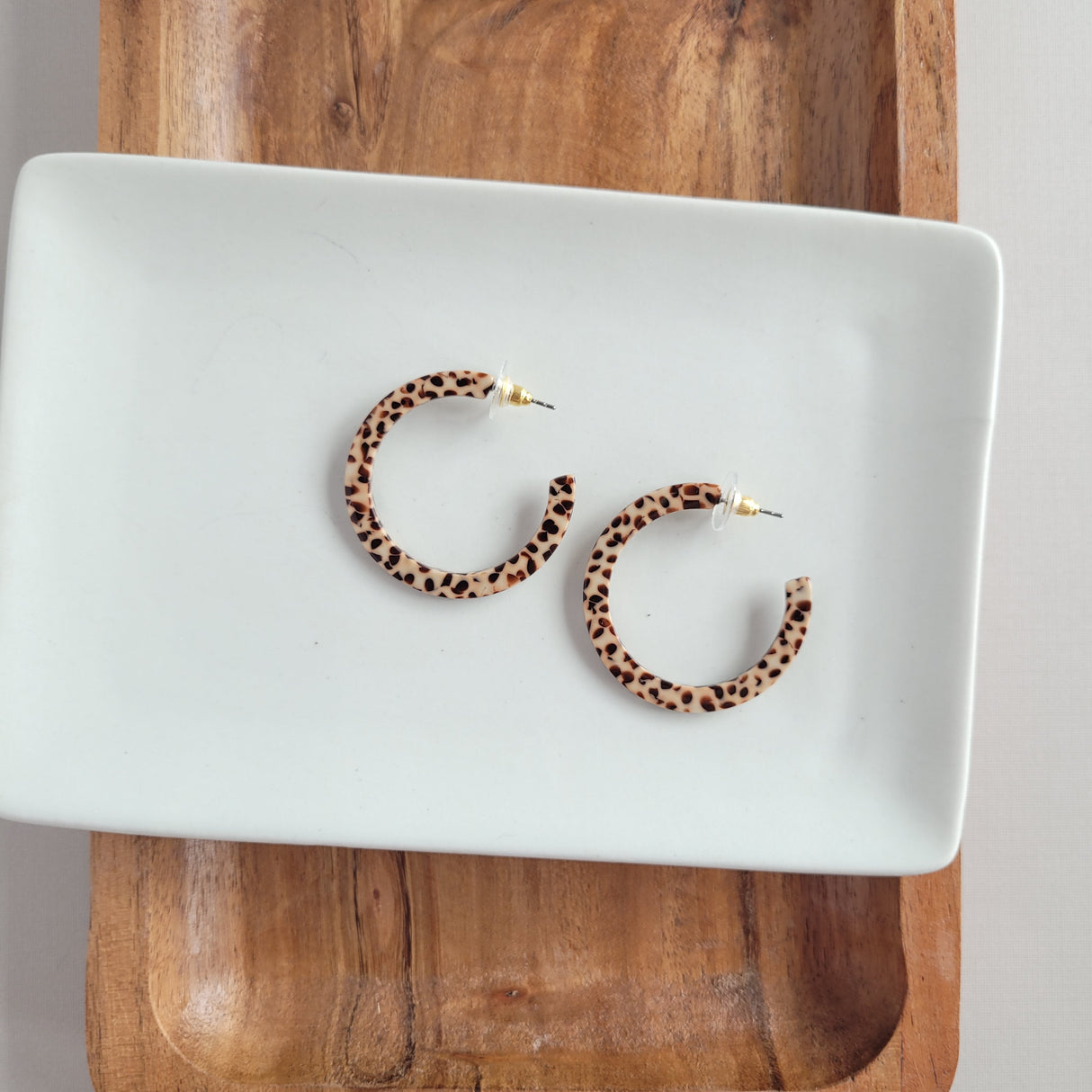 Camy Hoops - Brown Dot from Spiffy & Splendid