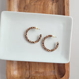 Camy Hoops - Brown Dot from Spiffy & Splendid