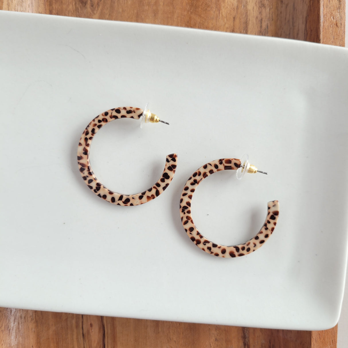 Camy Hoops - Brown Dot from Spiffy & Splendid