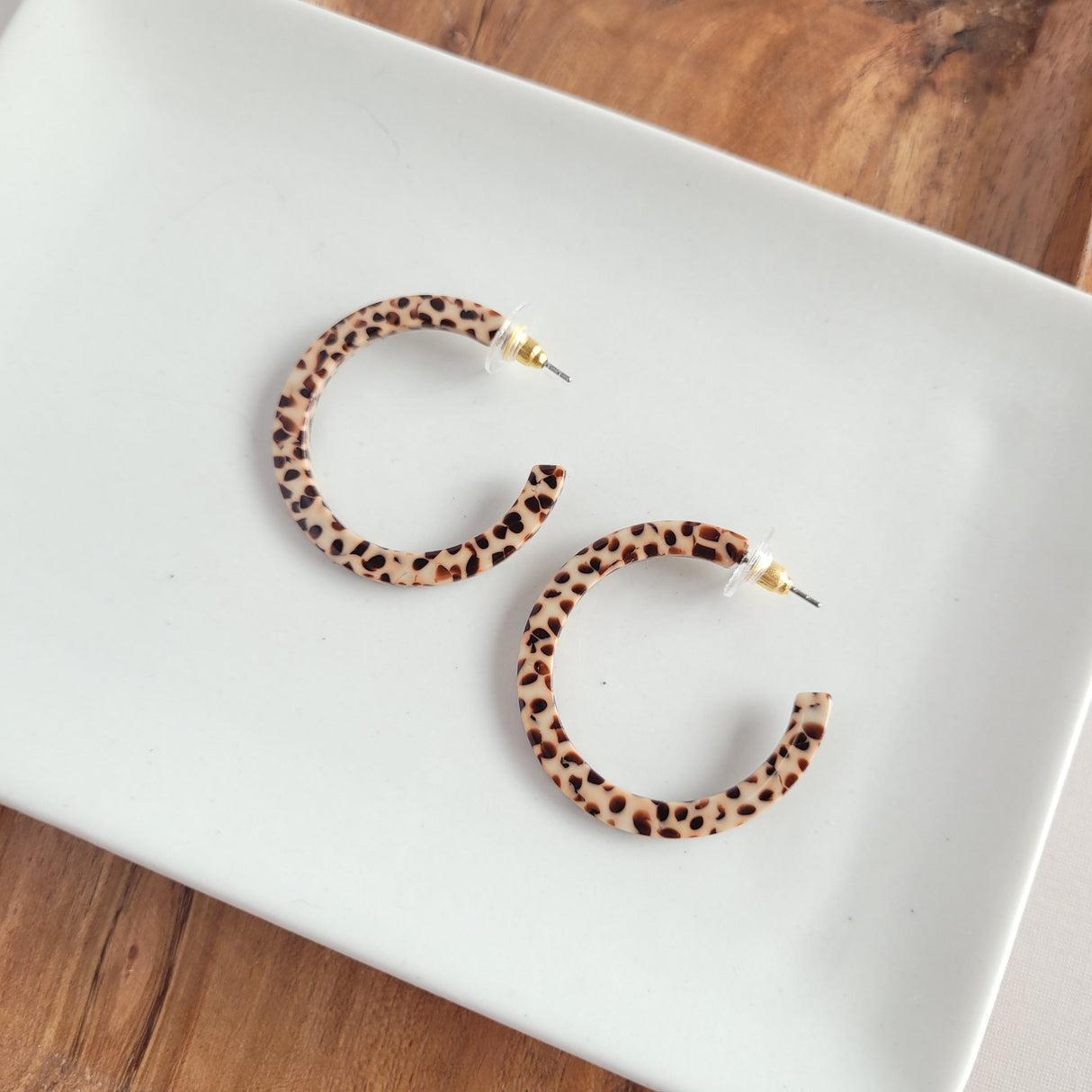 Camy Hoops - Brown Dot from Spiffy & Splendid