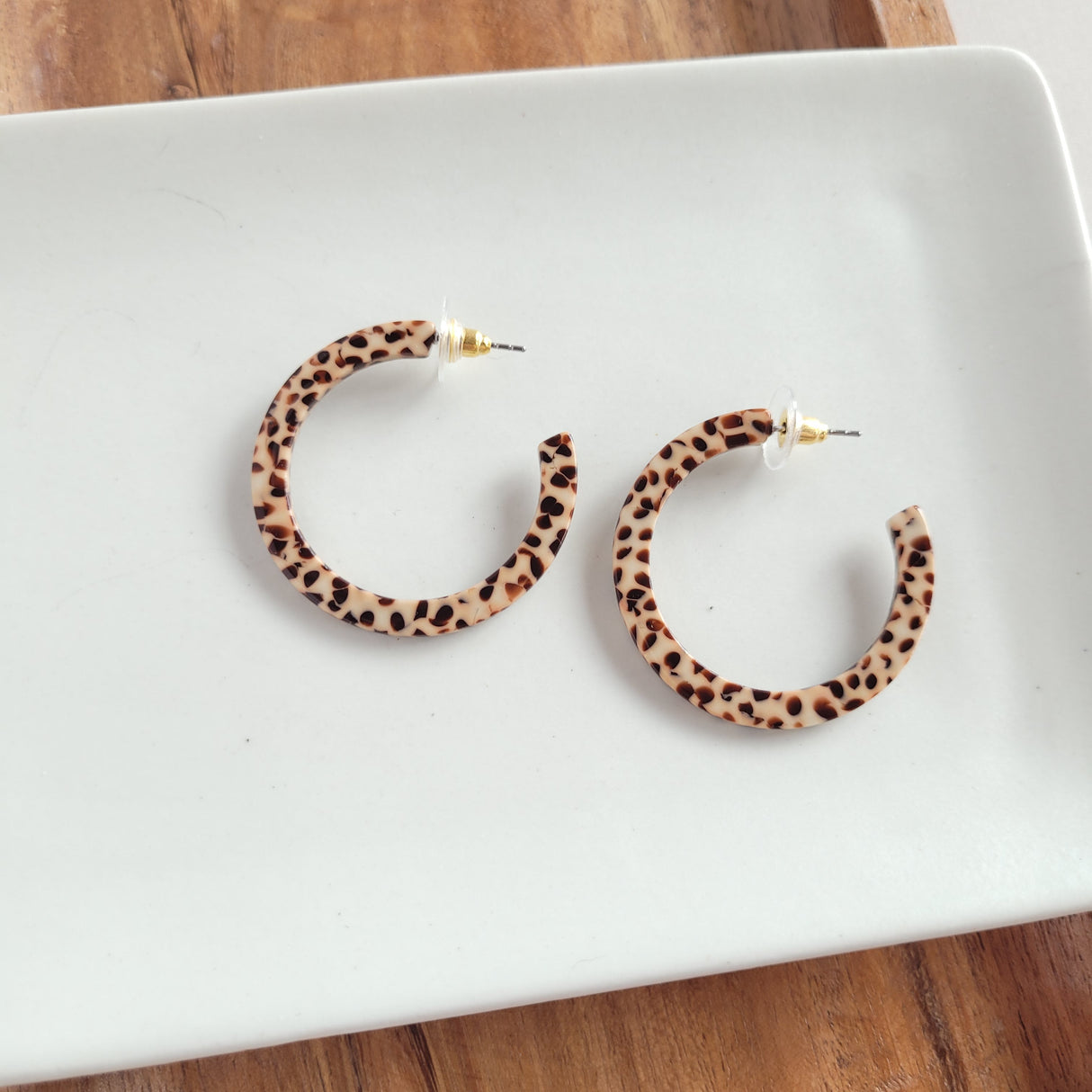Camy Hoops - Brown Dot from Spiffy & Splendid