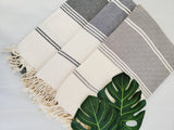 Easy Carry Quick Dry Cotton Beach Towel from EBRU Home