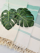 Easy Carry Quick Dry Cotton Beach Towel from EBRU Home