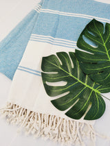 Easy Carry Quick Dry Cotton Beach Towel from EBRU Home