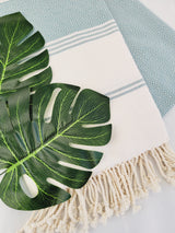 Easy Carry Quick Dry Cotton Beach Towel from EBRU Home