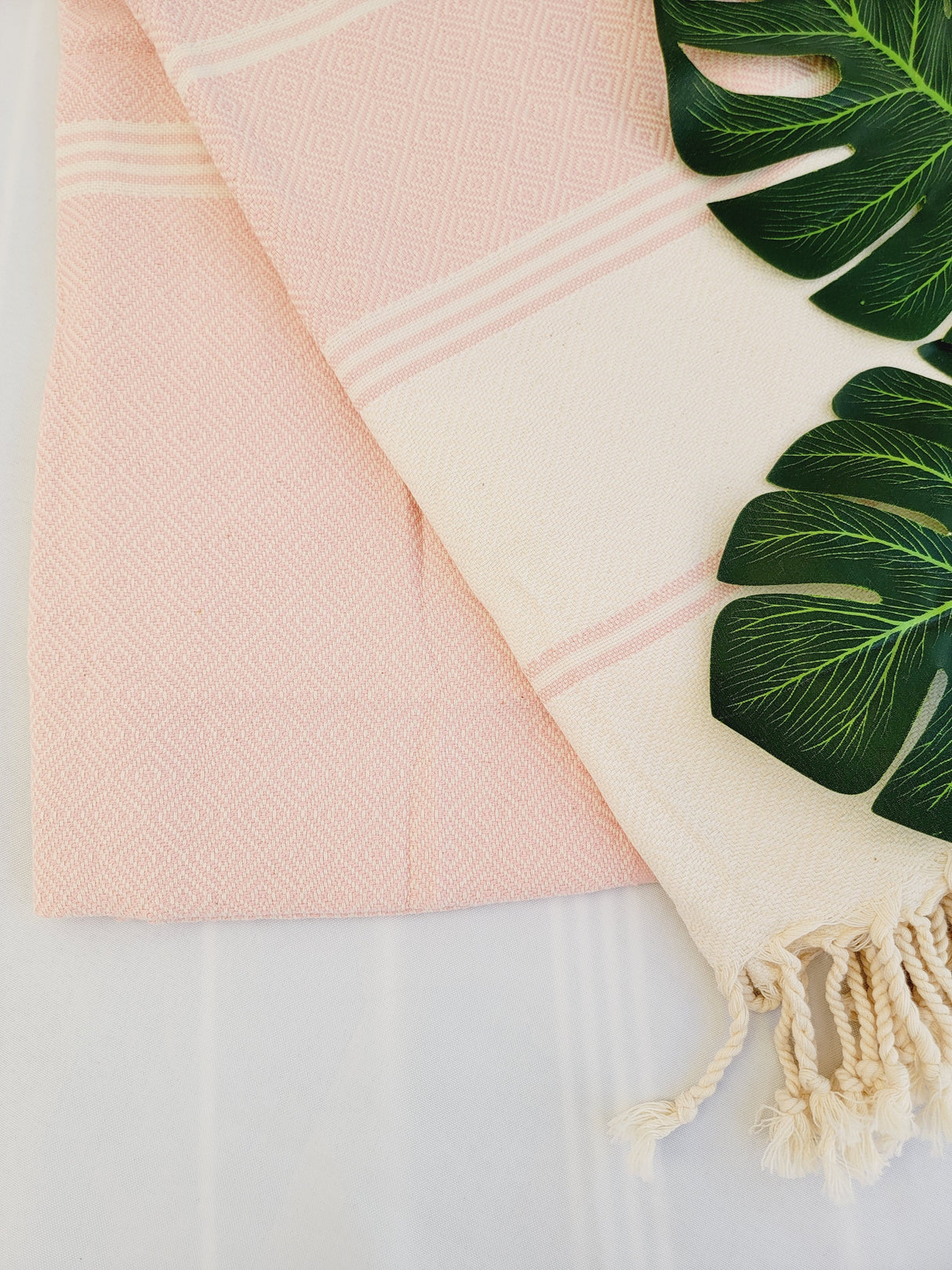 Easy Carry Quick Dry Cotton Beach Towel from EBRU Home