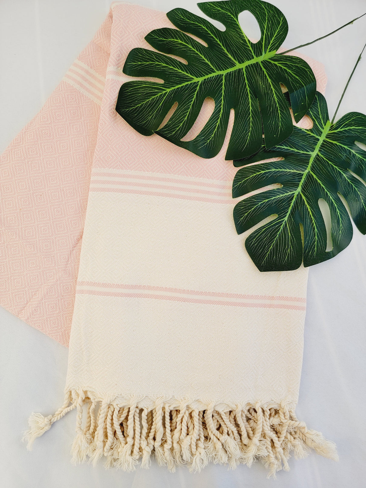 Easy Carry Quick Dry Cotton Beach Towel from EBRU Home
