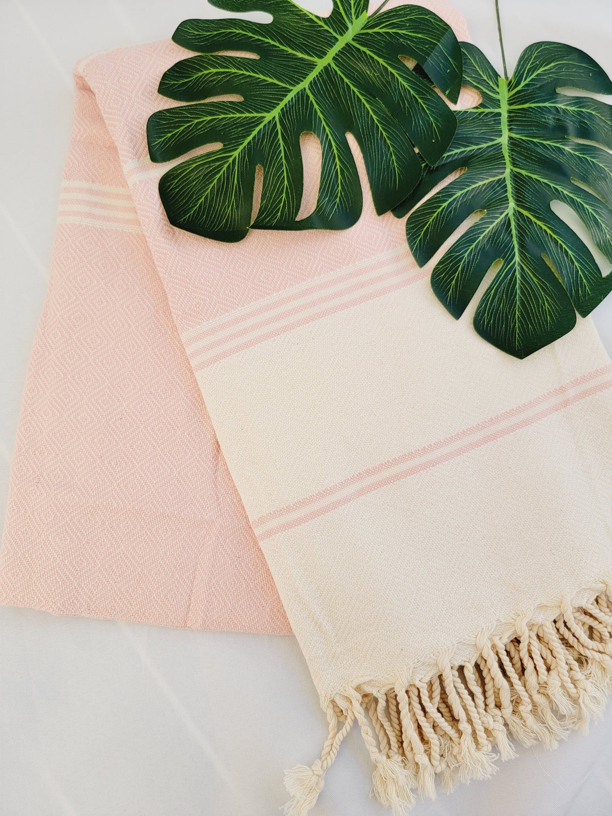 Easy Carry Quick Dry Cotton Beach Towel from EBRU Home