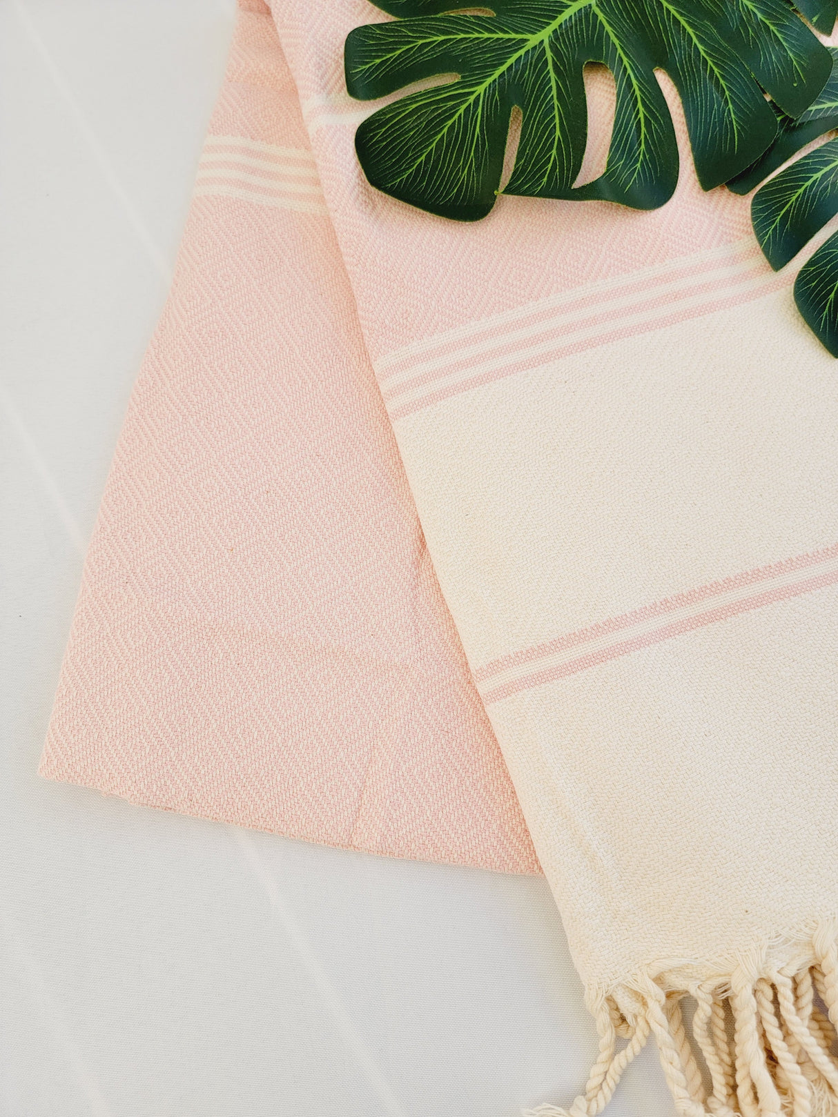 Easy Carry Quick Dry Cotton Beach Towel from EBRU Home