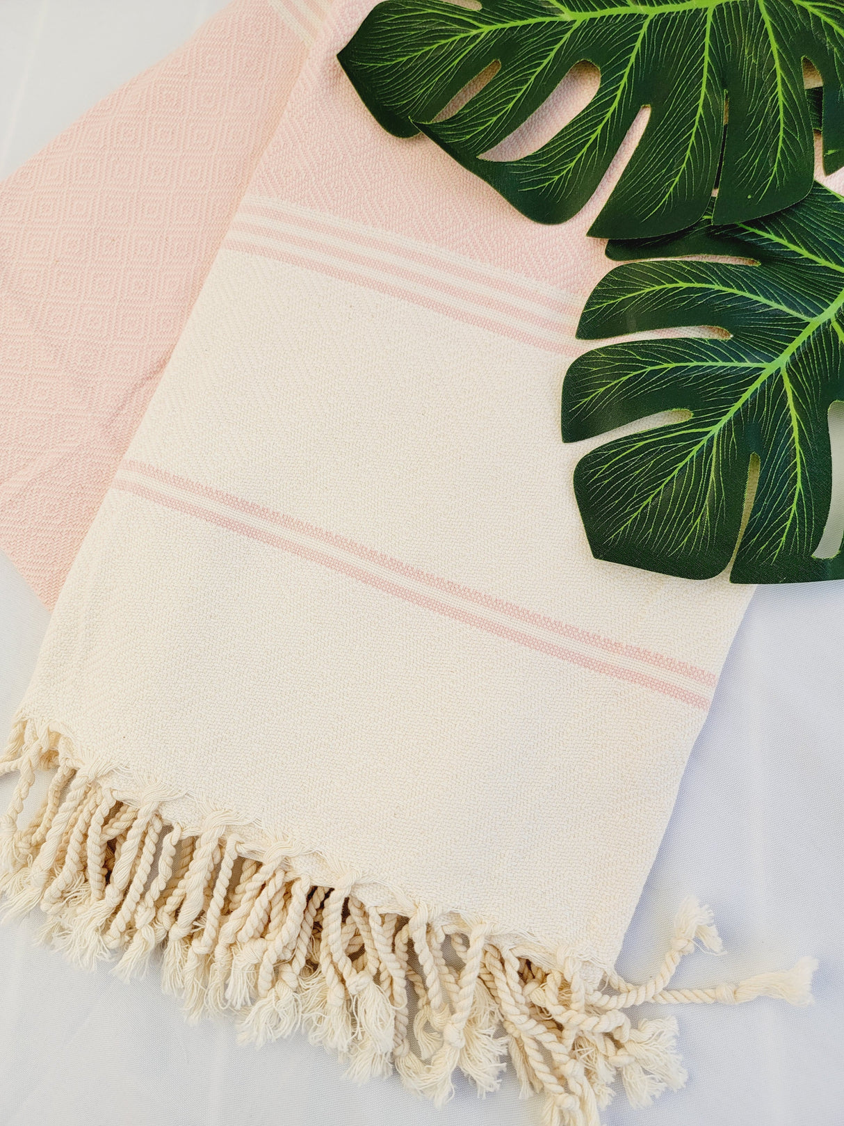 Easy Carry Quick Dry Cotton Beach Towel from EBRU Home