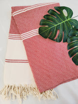 Easy Carry Quick Dry Cotton Beach Towel from EBRU Home