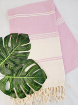 Easy Carry Quick Dry Cotton Beach Towel from EBRU Home