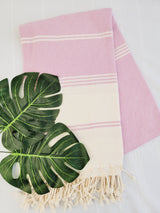 Easy Carry Quick Dry Cotton Beach Towel from EBRU Home