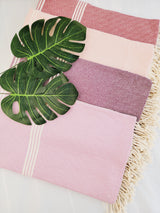 Easy Carry Quick Dry Cotton Beach Towel from EBRU Home