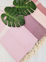 Bundle Easy Carry Quick Dry Cotton Beach Towel from EBRU Home
