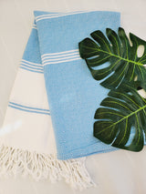 Bundle Easy Carry Quick Dry Cotton Beach Towel from EBRU Home
