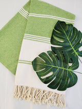 Bundle Easy Carry Quick Dry Cotton Beach Towel from EBRU Home