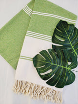 Bundle Easy Carry Quick Dry Cotton Beach Towel from EBRU Home