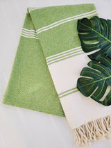 Bundle Easy Carry Quick Dry Cotton Beach Towel from EBRU Home