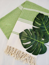 Bundle Easy Carry Quick Dry Cotton Beach Towel from EBRU Home