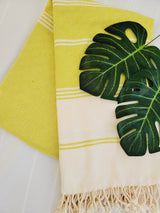 Bundle Easy Carry Quick Dry Cotton Beach Towel from EBRU Home