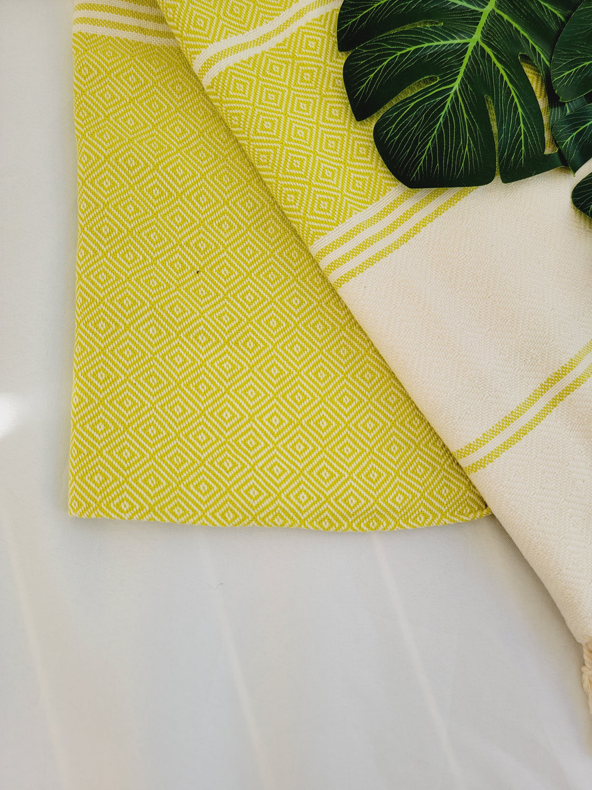 Bundle Easy Carry Quick Dry Cotton Beach Towel from EBRU Home
