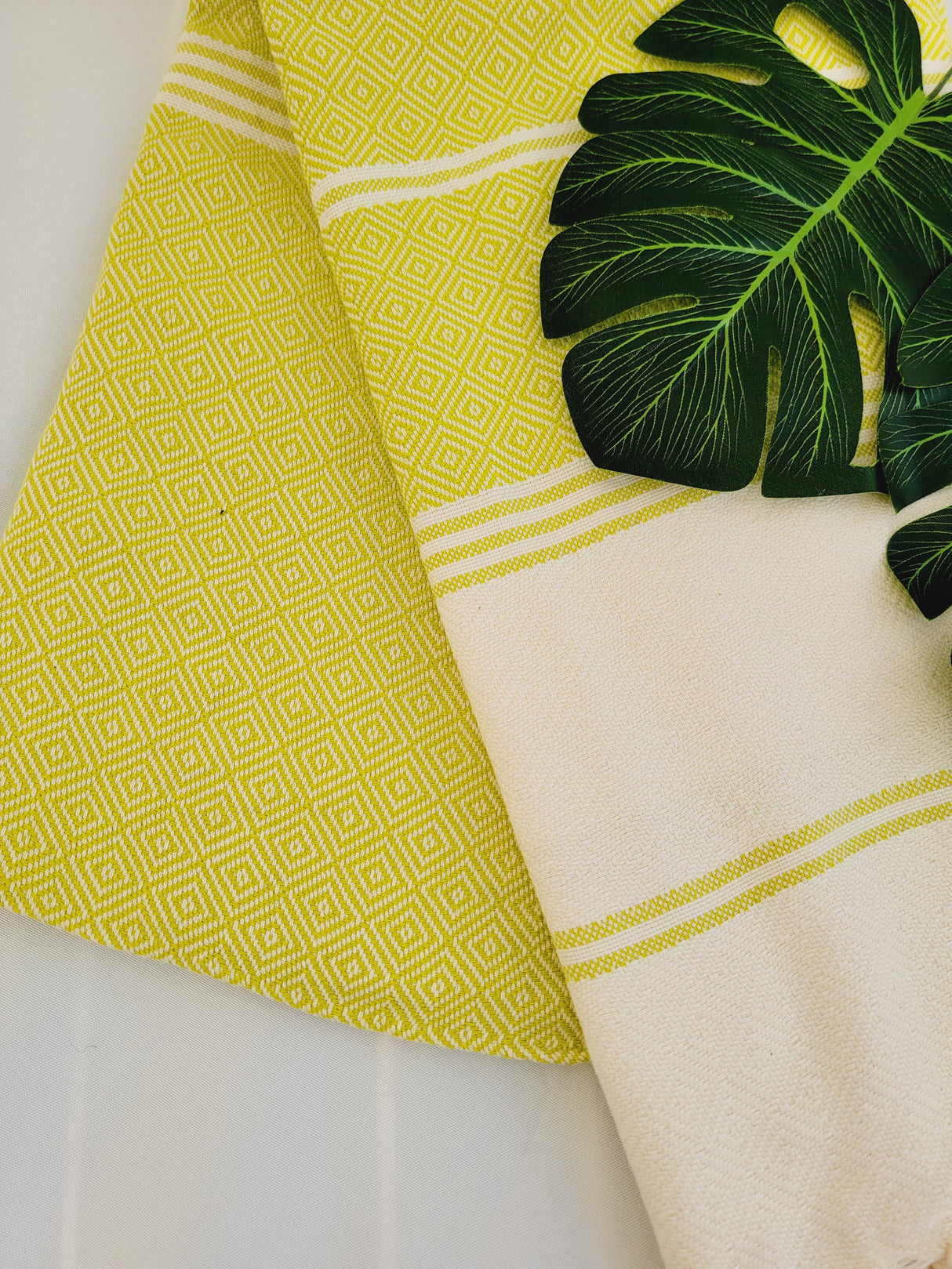 Bundle Easy Carry Quick Dry Cotton Beach Towel from EBRU Home