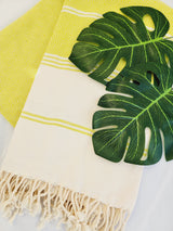 Bundle Easy Carry Quick Dry Cotton Beach Towel from EBRU Home