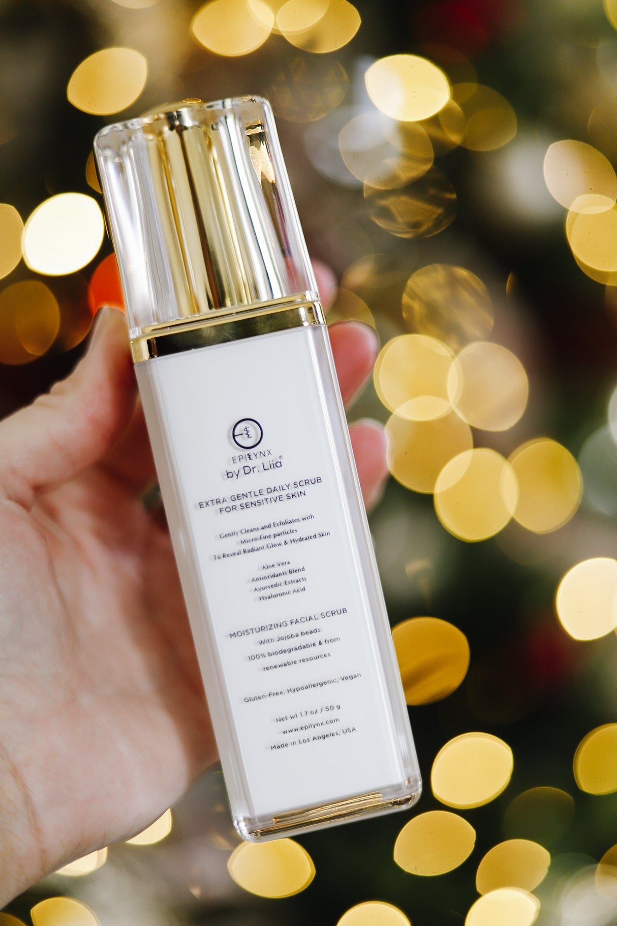 Gentle Daily Scrub Cleanser For Sensitive Skin from Epilynx Skincare and Cosmetics
