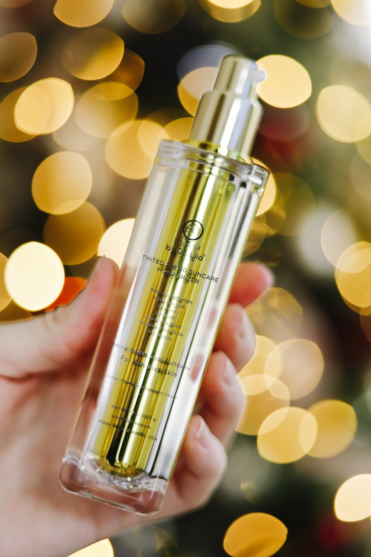 Tinted, Dewy Moisturizer for Sensitive Skin & Suncare with SPF 30 from Epilynx Skincare and Cosmetics