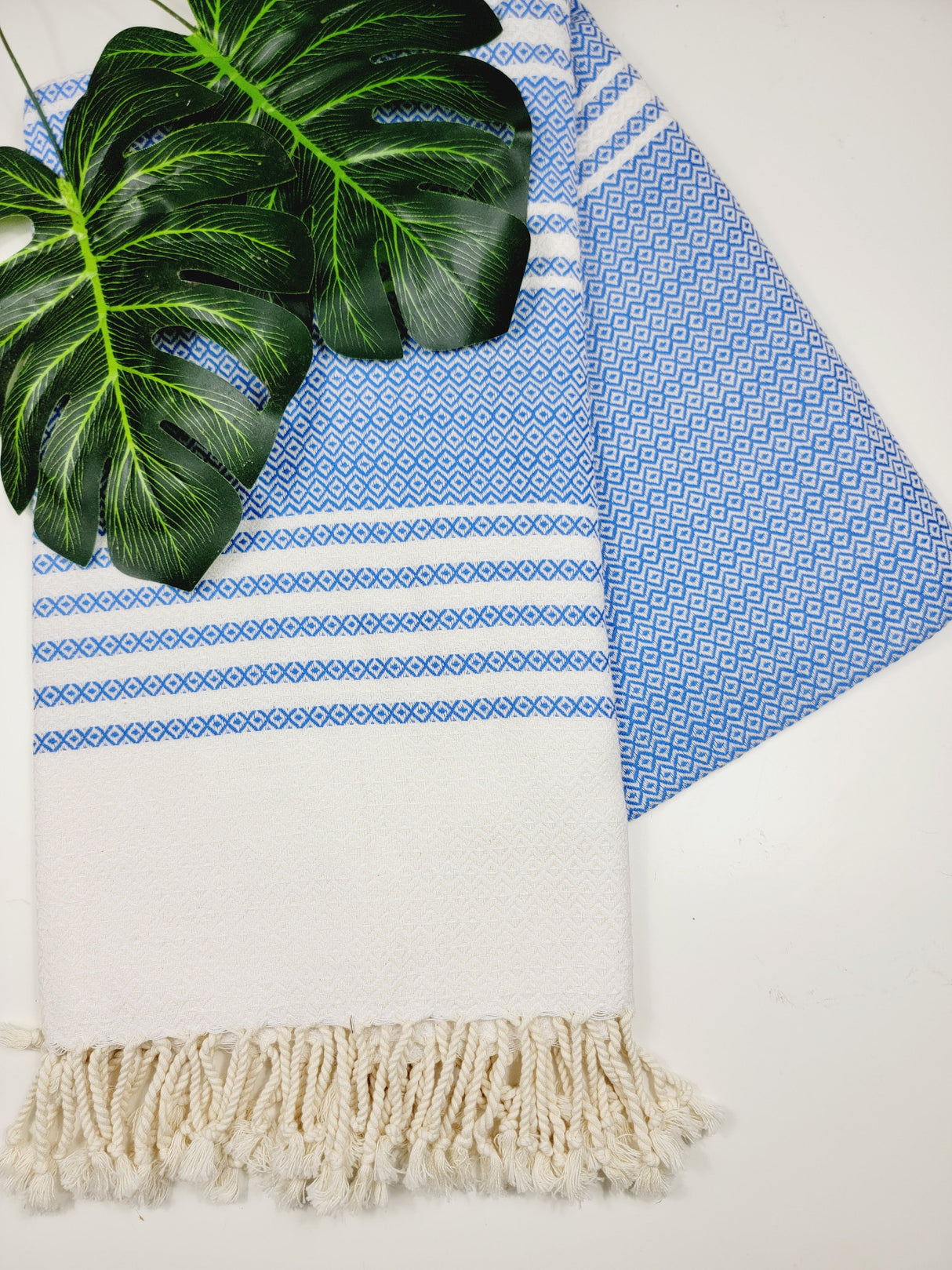 Turkish Towel - Easy Carry Quick Dry Throw - Navy from EBRU Home
