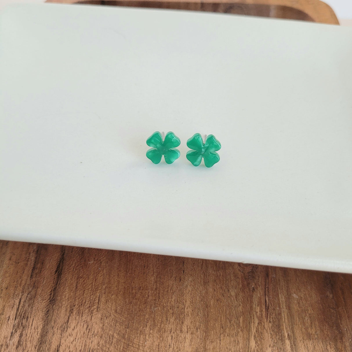 Shamrock Studs from Spiffy & Splendid