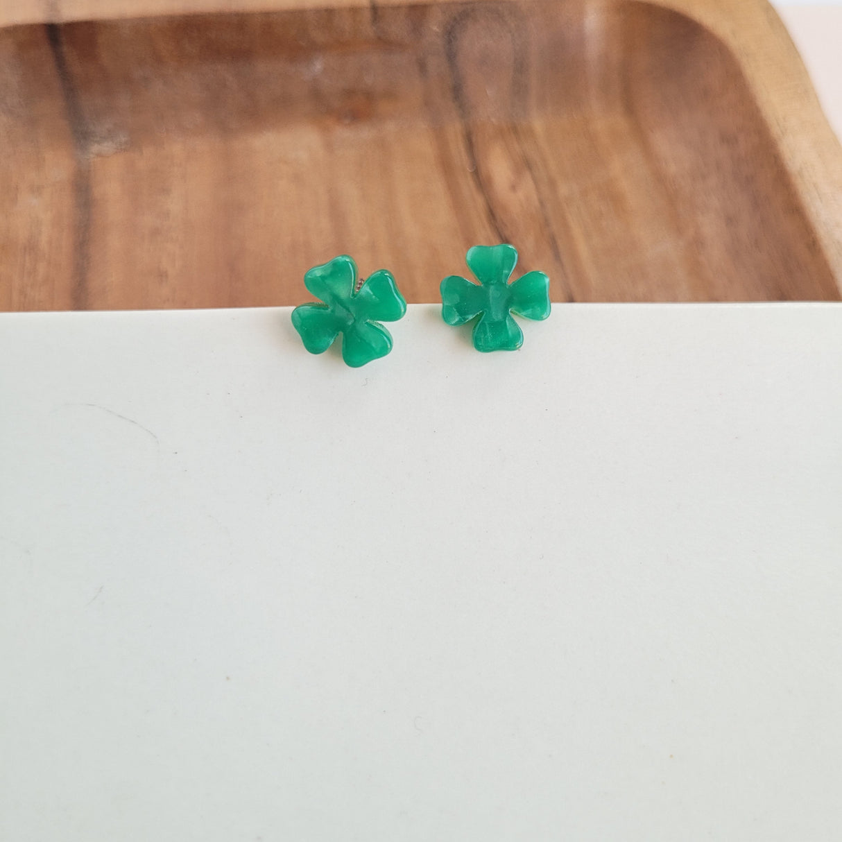 Shamrock Studs from Spiffy & Splendid