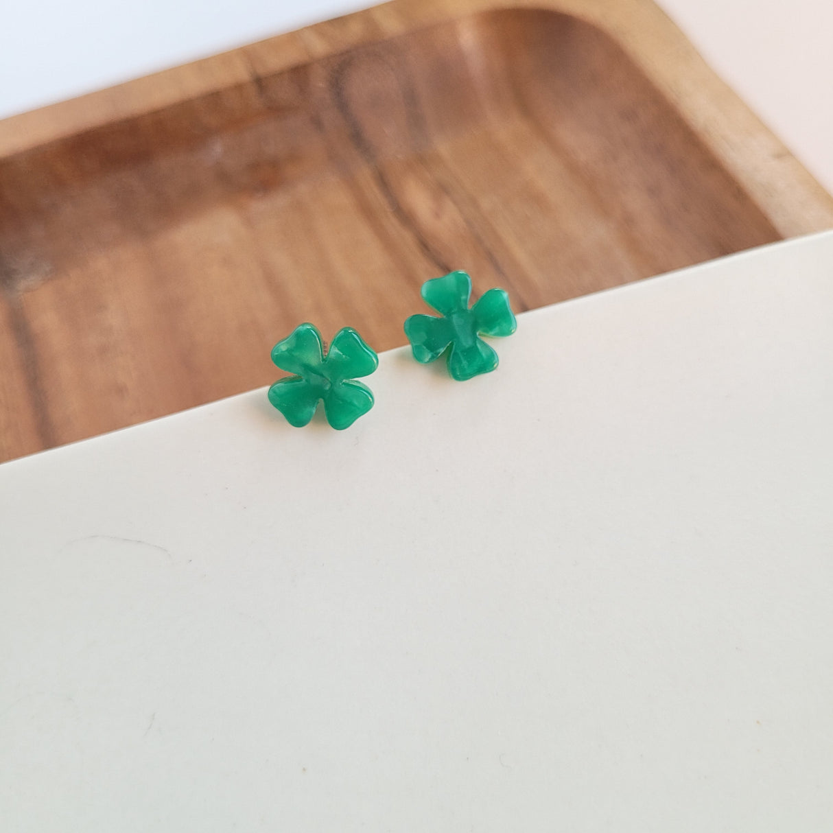 Shamrock Studs from Spiffy & Splendid