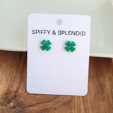 Shamrock Studs from Spiffy & Splendid