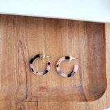 Cam Mini Hoops - Blonde Tortoise from Spiffy & Splendid