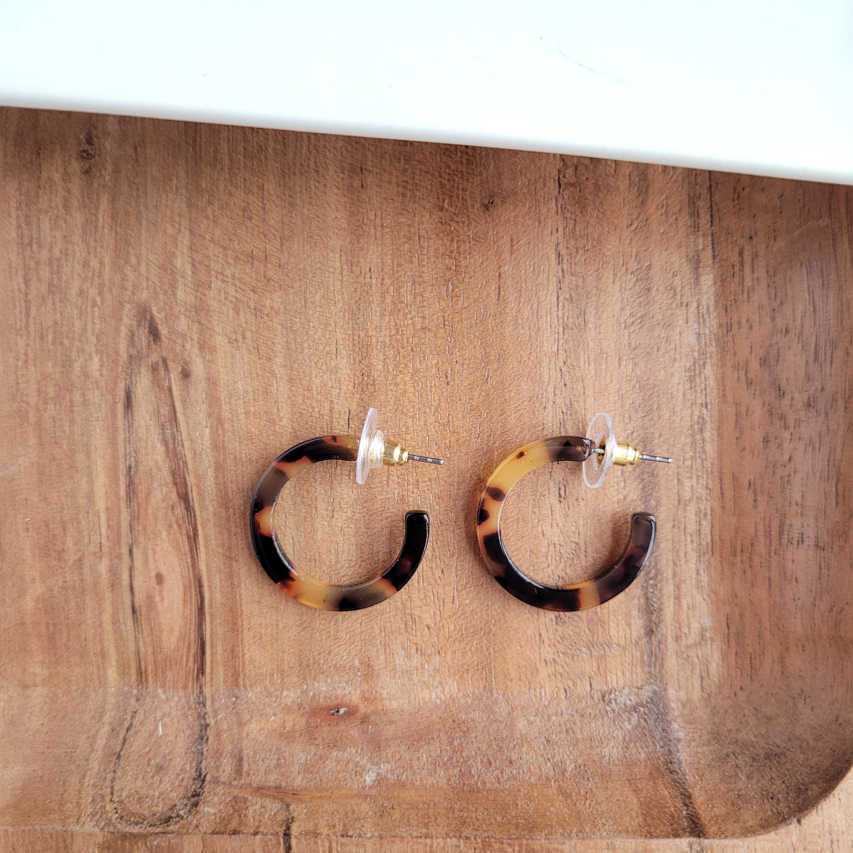 Cam Mini Hoops - Tortoise from Spiffy & Splendid
