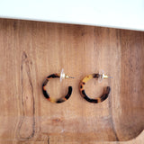 Cam Mini Hoops - Tortoise from Spiffy & Splendid