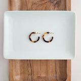 Cam Mini Hoops - Tortoise from Spiffy & Splendid