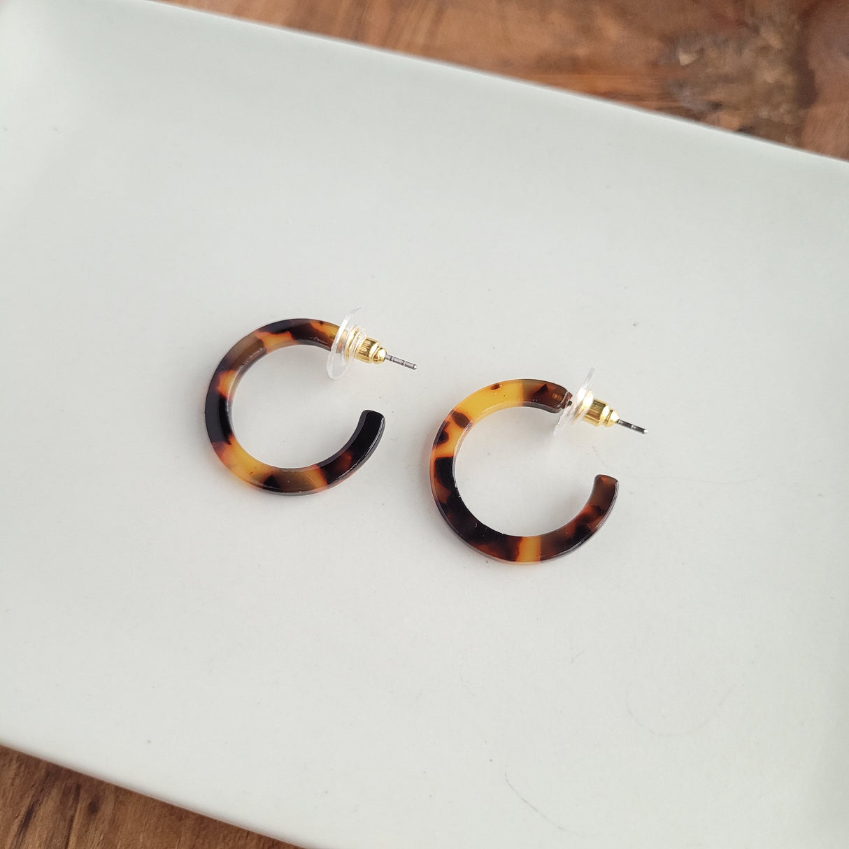 Cam Mini Hoops - Tortoise from Spiffy & Splendid