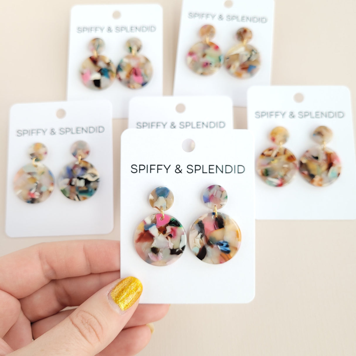 Addy Earrings - Multicolor from Spiffy & Splendid