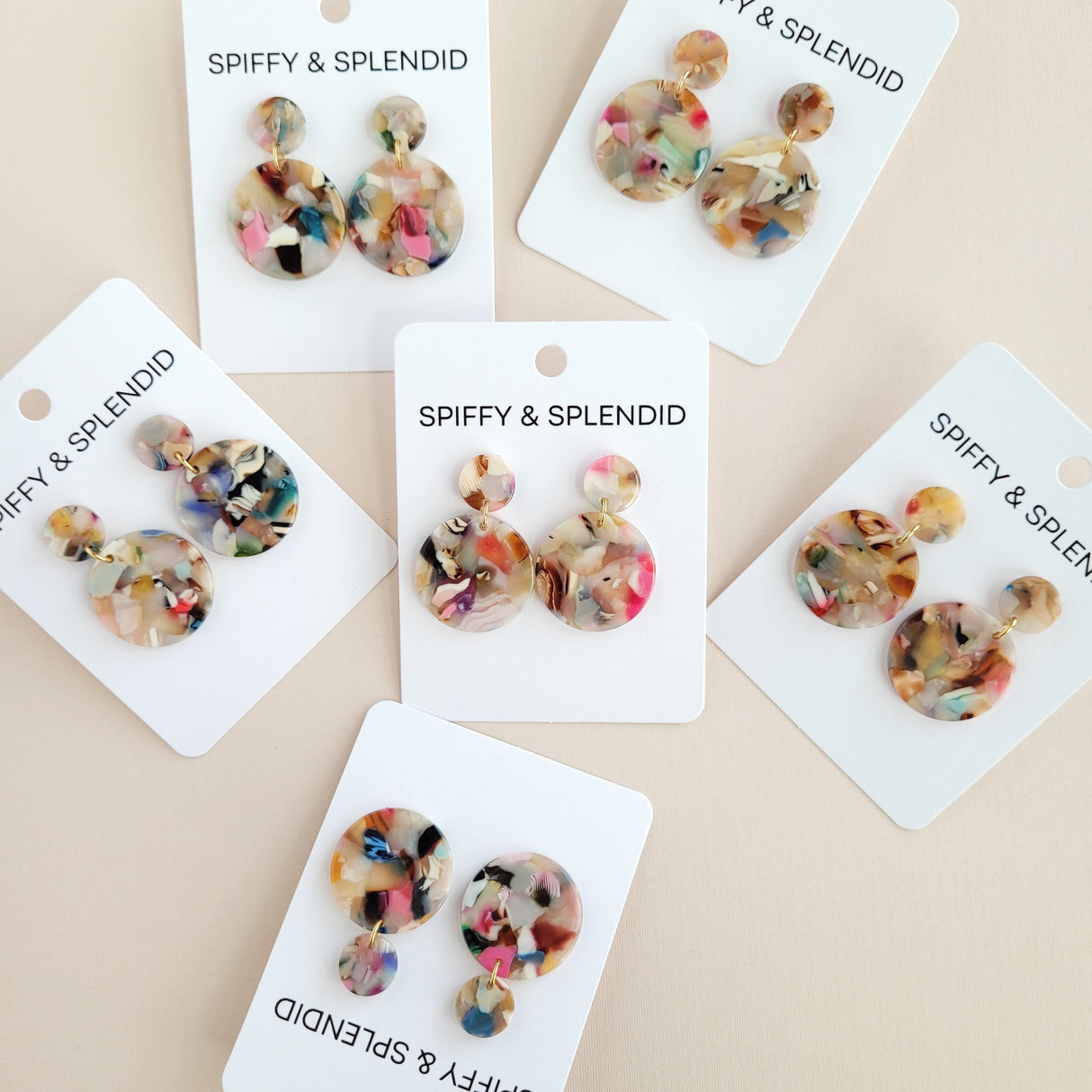Addy Earrings - Multicolor from Spiffy & Splendid